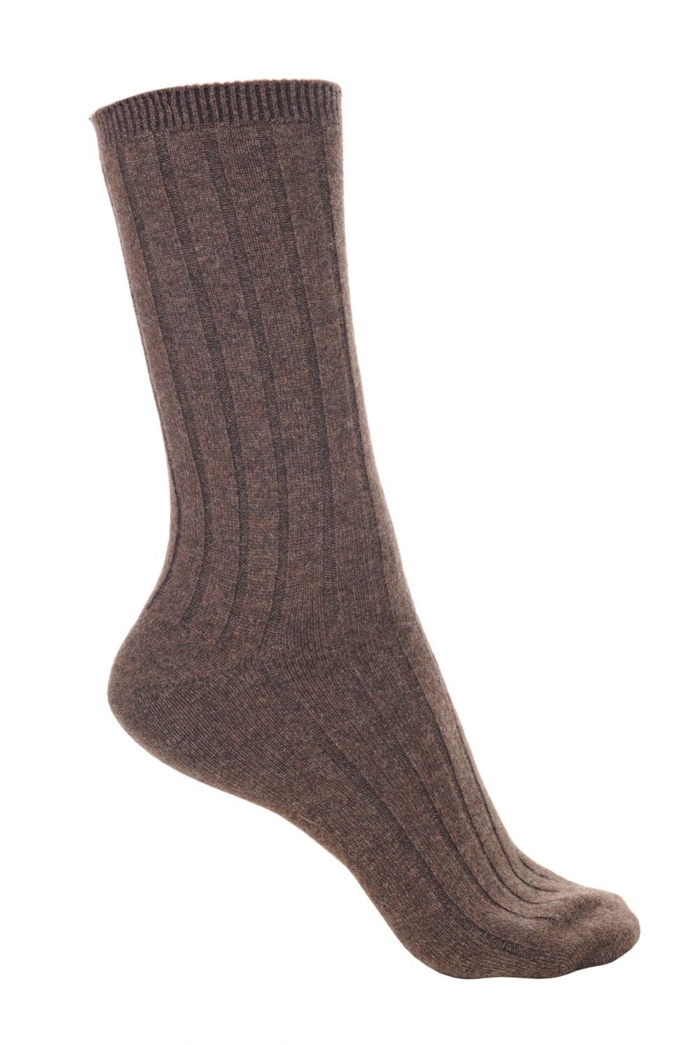 Cashmere & Elastane accessories socks dragibus w marron chine 5 5 8 39 42 